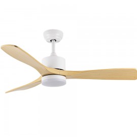 Ventilador Azabache DC Blanco 121Ø 20w 3 Aspas Mando Memoria y Temporizador 206591368