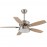 Ventilador Braw DC Niquel 106,7Ø 30w Mando Memoria y temporizador 181891510
