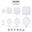 Downlight SAONA Led Square 6W 4000K C0190
