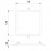 Downlight SAONA Led Square 18W 4000K C0192