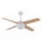 Ventilador Ciro DC Blanco 116Ø 2xe27 4Aspas Blanco-Haya Mando y Temporizador 159092401