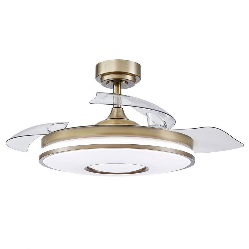 Ventilador Dani DC Plegable Cuero 108Ø 72w Mando, Memoria y Temporizador 165391414
