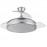 Ventilador Esparta DC Plata Plegable 110Ø 72w 3 Aspas Mando Memoria y Temporizador 184791410