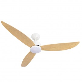 Ventilador Genil DC Blanco 132Ø 24w 3aspas Haya Mando Memoria Y Temporizador 209591368