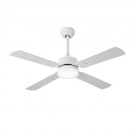 Ventilador Hupe DC Blanco 107Ø 18w 4 Aspas Mando Memoria y temporizador 173591401