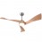 Ventilador Janubi DC Niquel-haya 132Ø 18w 3 Aspas Mando Memoria y temporizador 173491342