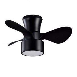 Ventilador Kos DC Negro 60Ø 24W Mando Memoria y Temporizador 186191309