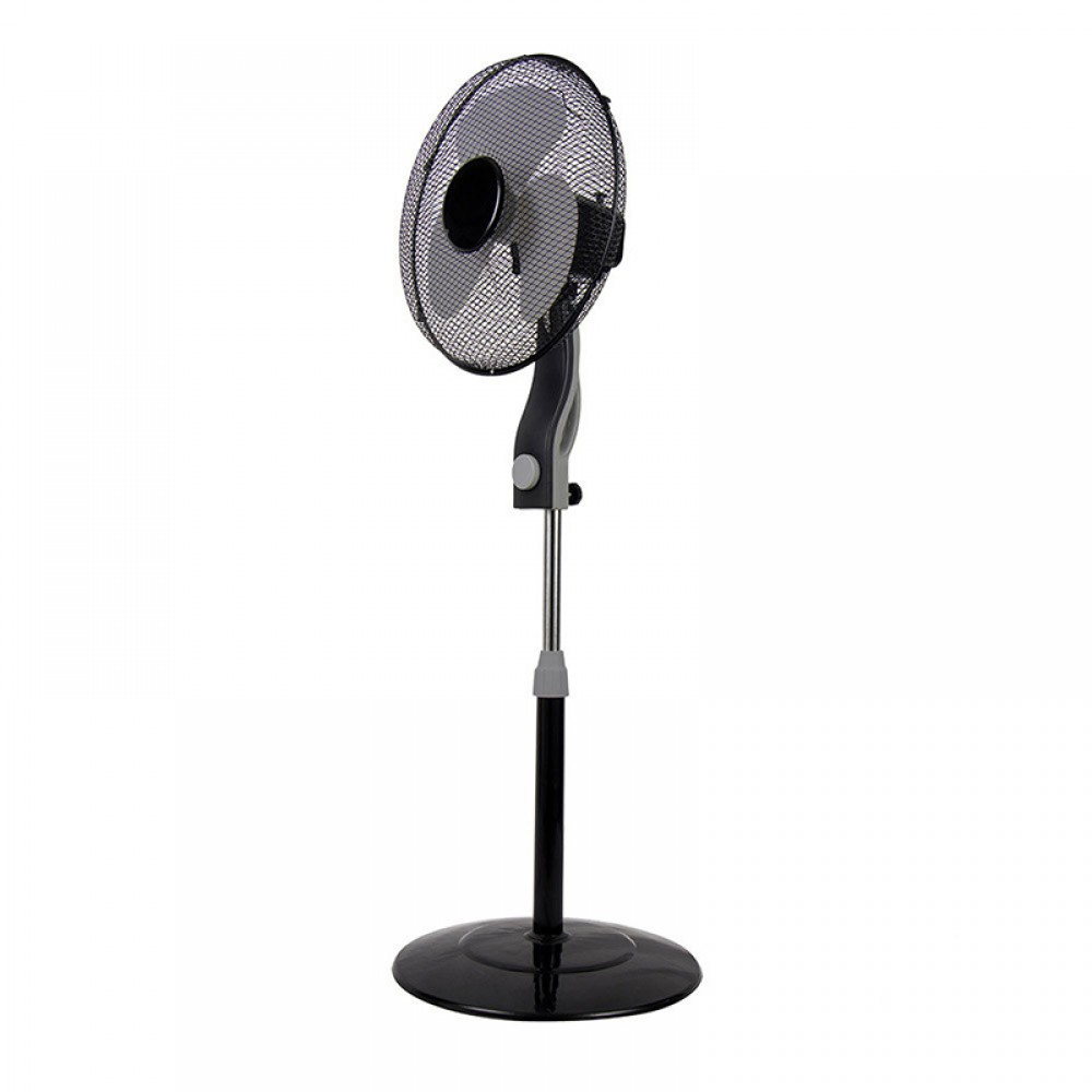 Ventilador Magico De Pie Negro-Gris 41Ø 45w 3aspas Orientable Rotatorio 214141028