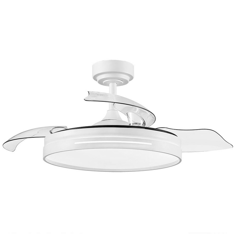 Ventilador Micenas DC Blanco Plegable 108Ø 72W Mando Memoria y Temporizador 186091401