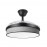 Ventilador Mini Moda DC Negro-Surco Gris 91Ø 72w Mando Memoria Y Temporizador 212480409