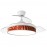 Ventilador Moda DC Blanco-Hoja Caldera 108Ø 72w 3aspas Mando Memoria Y Temporizador 212490201