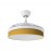 Ventilador Moda DC Blanco-Amarillo 108Ø 72w 3aspas Mando Memoria Y Temporizador 212491001
