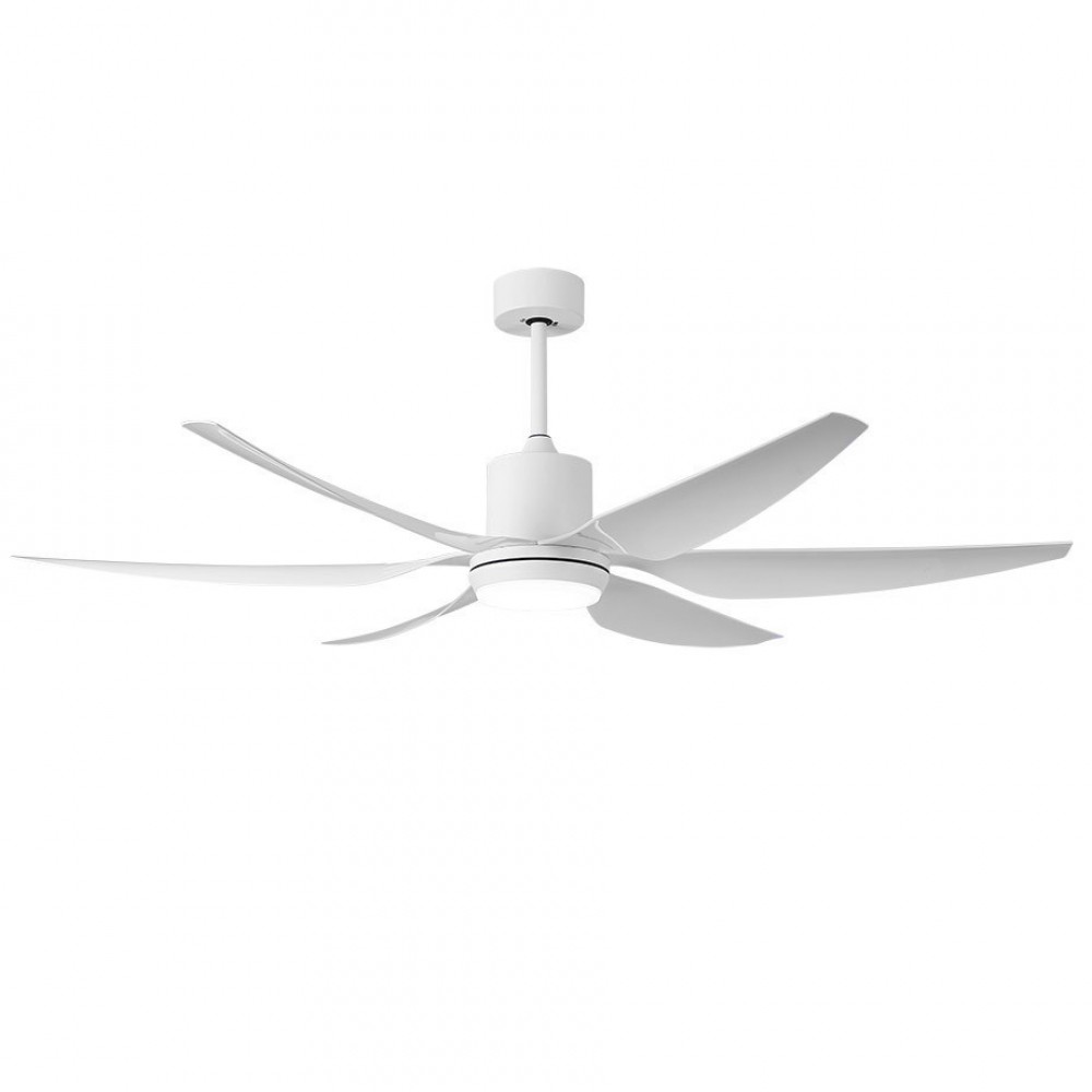 Ventilador Otto DC Blanco 167Ø 24W 6Aspas Blancas Mando, Memoria y Temporizador 158691601