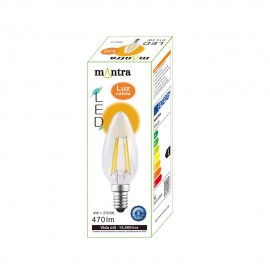 LED BOMBILLAS E14 4W 2700K 470lm R09115