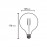LED BOMBILLAS E27 6,5W 2200K 650lm G125 R09230