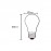 LED BOMBILLAS E27 9W 3000K 1000lm R09234