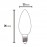 LED BOMBILLAS E14 4W 4000K 485lm R09242