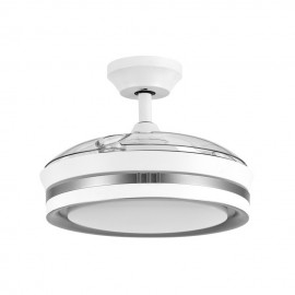 Ventilador Mini Viper DC Blanco-Plata Plegable 91Ø 48w Mando Memoria Y Temporizador 208999074