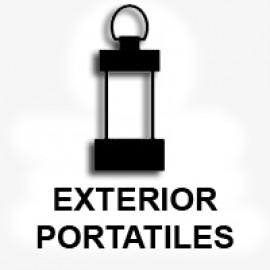 Exterior Portatiles LED