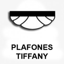 Plafones Tiffany LED